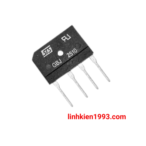 Diode cầu GBJ2510 25A 1000V