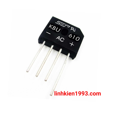 Diode cầu KBU610 6A 1000V