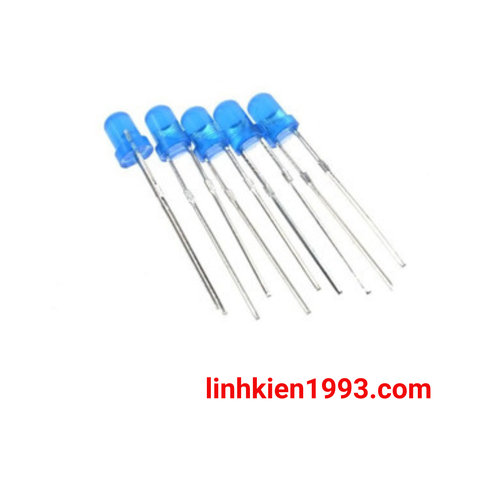 Led màu xanh dương 3mm ( Blue loại tốt) - Gói 10 con 