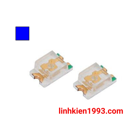 LED dán 0603 màu xanh dương (Blue SMD loại tốt) - Gói 10 con 
