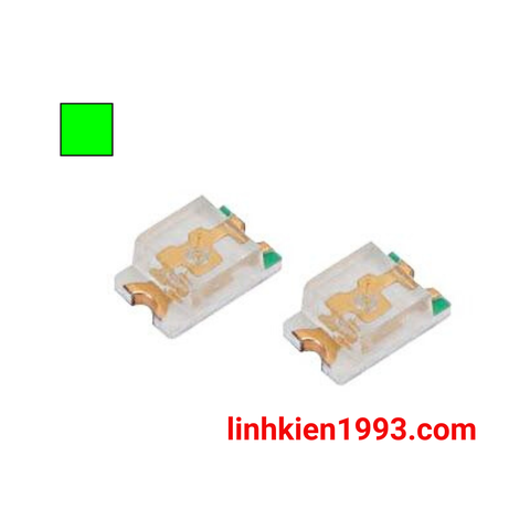 LED dán 1206 màu xanh lá (Green SMD loại tốt) 