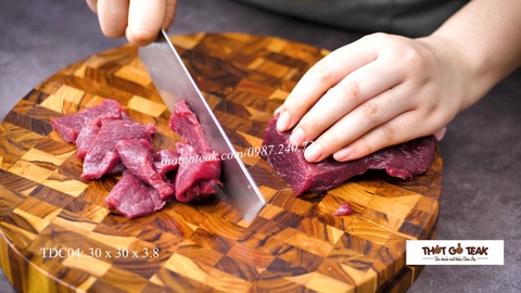thớt teak, thớt gỗ teak, thớt teak cao cấp, thớt teak katana