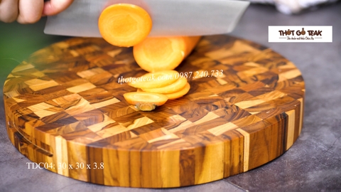 thớt teak, thớt gỗ teak, thớt teak cao cấp, thớt teak katana