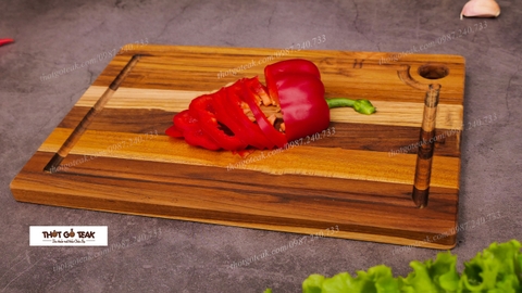 thớt teak, thớt gỗ teak, thớt giá tỵ, thớt thái thịt, thớt nghiến
