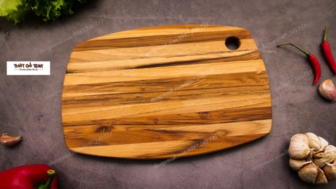 thớt teak, thớt gỗ teak, thớt giá tỵ, thớt thái thịt, thớt nghiến