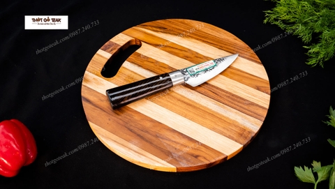 thớt teak, thớt gỗ teak, thớt giá tỵ, thớt thái thịt, thớt nghiến
