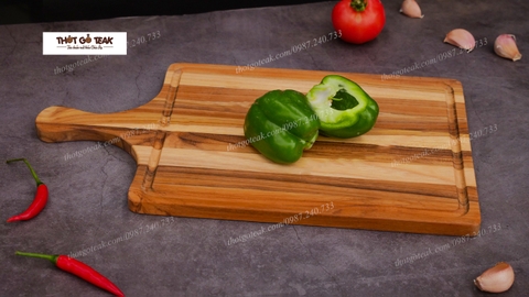 thớt teak, thớt gỗ teak, thớt giá tỵ, thớt thái thịt, thớt nghiến