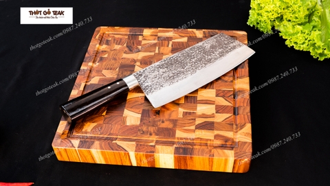 thớt teak, thớt gỗ teak, thớt giá tỵ, thớt thái thịt, thớt nghiến