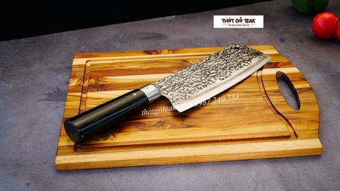 thớt teak, thớt gỗ teak, thớt giá tỵ, thớt thái thịt, thớt nghiến
