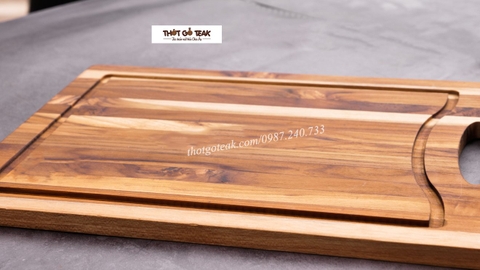 thớt teak, thớt gỗ teak, thớt giá tỵ, thớt thái thịt, thớt nghiến