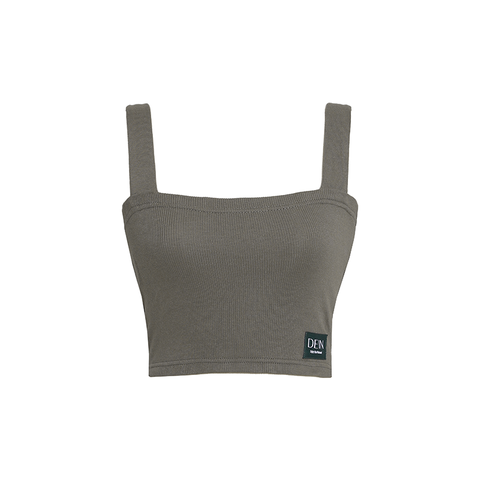 Áo Croptop Nữ Hai Dây Bản To DEIN® FS002, Chất Thun Co Giãn - Hàng Chính Hãng