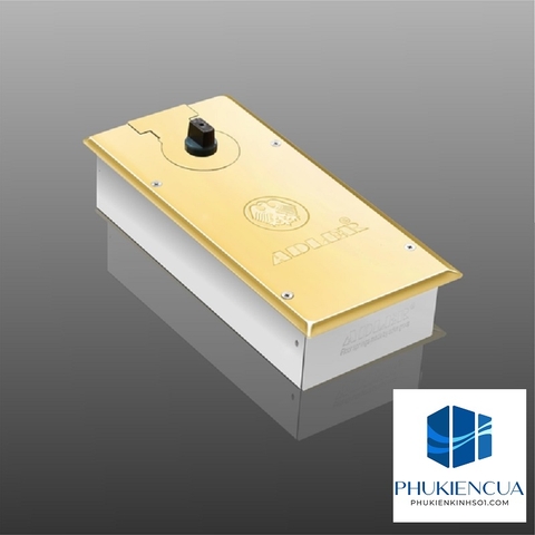 BẢN LỀ SÀN CỬA KÍNH CƯỜNG LỰC MẶT MẠ VÀNG PVD HÃNG ADLER