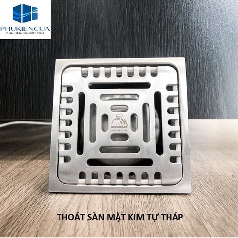 THOÁT SÀN INOX 304 ĐÚC MẶT HÌNH KIM TỰ THÁP HÃNG SEVENDAYS