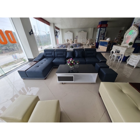 Bộ bàn ghế sofa da cao cấp nhập khẩu ,dành cho phòng khách bừng sáng ngôi nhà bạn
