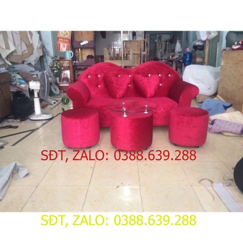 bộ sofa trái tim, hàng đẹp chất lượng