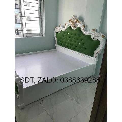 Giường ngủ tân cổ điển giá rẻ GNCA0027 giá thật