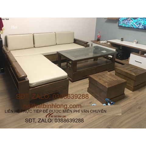 Sofa gỗ sồi Nga