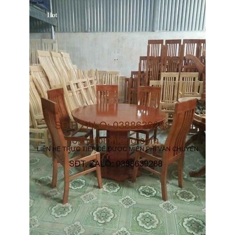 Bộ bàn ghế ăn bàn tròn Nội thất phòng bếp - nội thất sang trọng - giá cả hợp lý - ship toàn quốc - tư vấn nhiệt tình