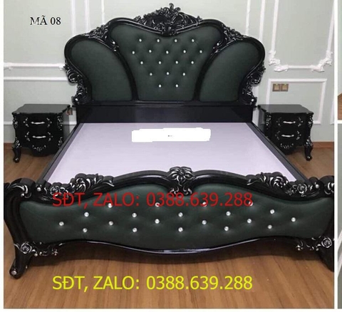 Giường ngủ tân cổ điển mã 08