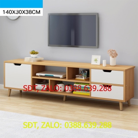 [Siêu phẩm] - Kệ để TV bằng gỗ cao cấp - Kệ TV phong cách hiện đại sang trọng BAH014