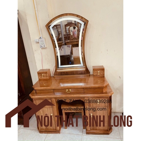 [KV Hà Nội] Bàn Trang Điểm Gỗ Hương Xám T03
