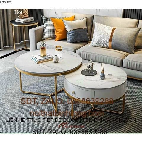 cặp bàn trà decor