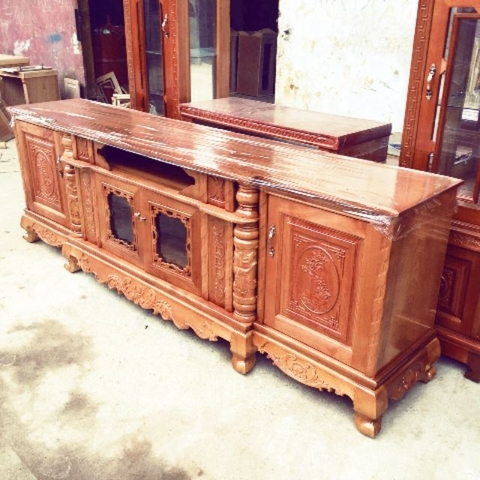 Kệ Gỗ Dài 2M2 (Hỗ Trợ Phí Vận Chuyển Khu Vực Hà Nội)