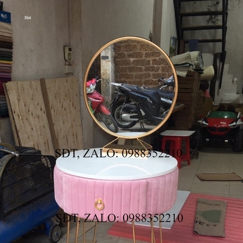 [Mã 154LIFESALE giảm 10% đơn 99K] Gương decor để bàn D50 không led