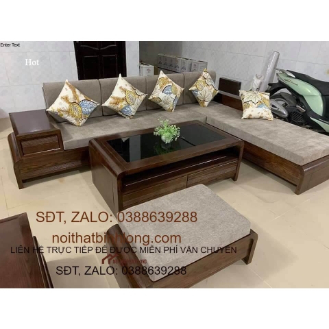Bộ sofa góc - Đồ Gỗ Bình Long (0388 639 288)