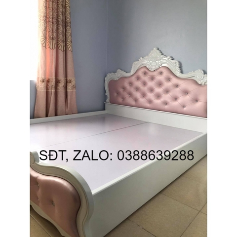 Giường ngủ tân cổ điển giá rẻ GNCA0028 giá thật