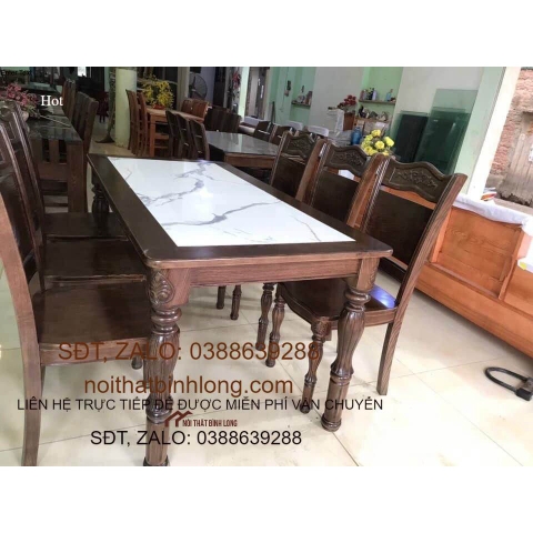 Bộ bàn ăn phòng bếp - Đồ gỗ Bình Long