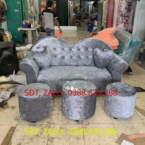 Ghế sofa tim trọn bộ giá rẻ