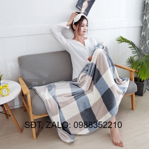 Coral Fleece Blanket Single Four Seasons Điều hòa không khí Ngủ trưa Giường Sofa