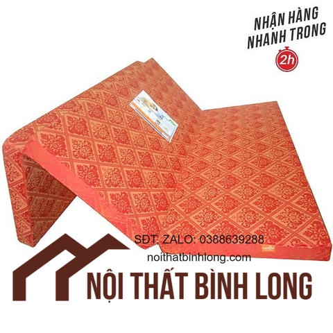 Nệm Bông Ép KORREA GẤP 3 1M-2M-9CM-