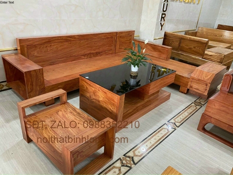 Bô ban ghê Đai Phat phong khach gô hương