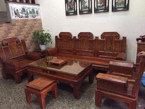 Bộ bàn ghế hộp tay 12