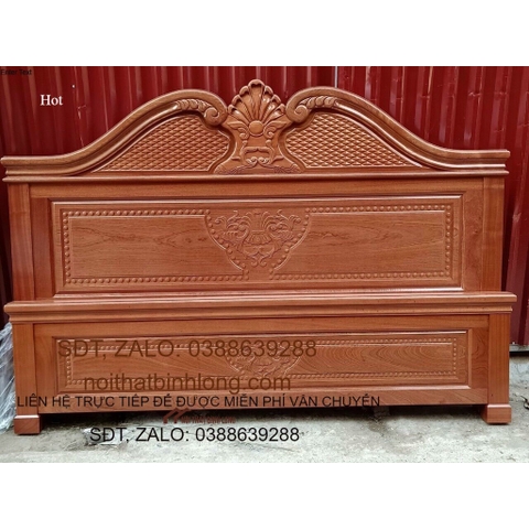 Giường xoan đào mẫu mới