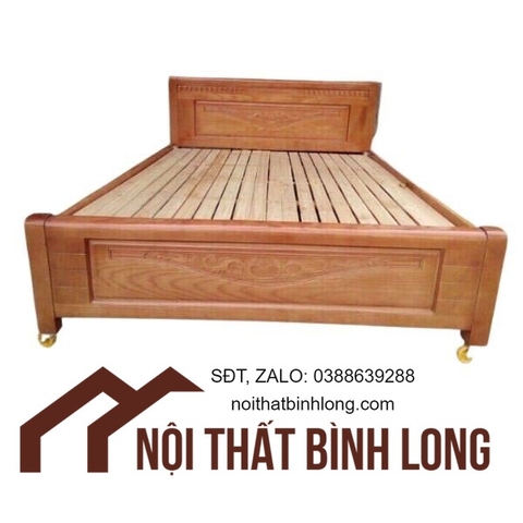 [KV Hà Nội] Giường Gỗ Xoan Ta 1m6 giá rẻ