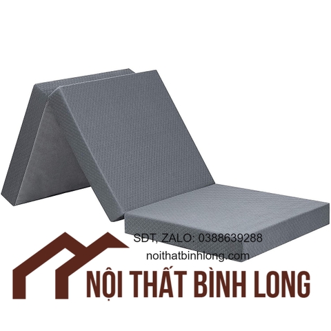Nệm mút Memory Foam Olee Sleep có thể gập lại 4 inch 04TM01