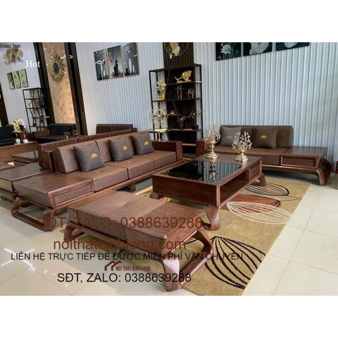 Bộ bàn ghế phòng khách Chân Vắt - Tiện dụng - Tối giản - Tinh tế - Tiêu chuẩn xuất khẩu kèm giá cả phù hợp