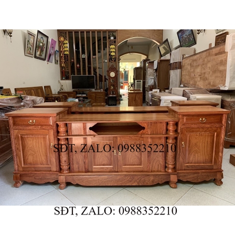 Kệ cột nho gỗ hương Đá