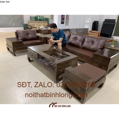 Sofa sồi nga kiểu dáng hiện đại - giá tại xưởng