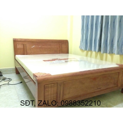 Giường gỗ xoan đào 1,6m giá chỉ 3,2tr (sài gòn)