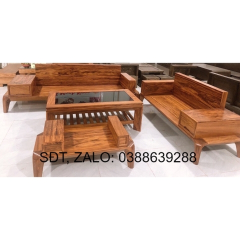 Sofa góc L 2 văng hương xám BG069 giá thật
