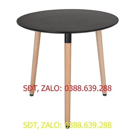 [Freeship] Bàn tròn Eames chân gỗ lớn tùy chọn kích thước, màu sắc