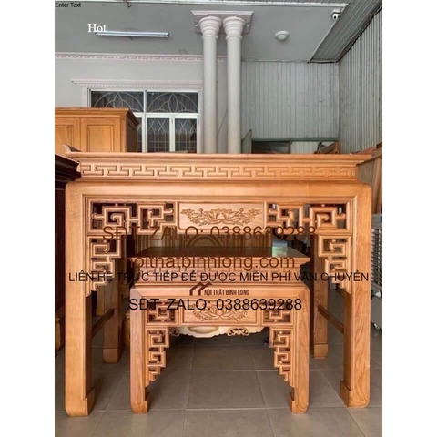 Án thờ chung cừ - Đồ Gỗ Bình Long 0388639288