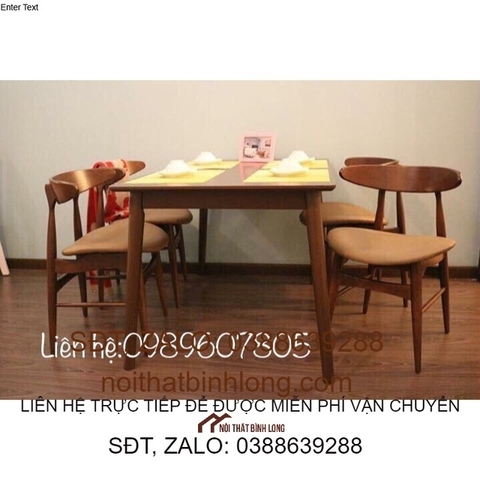 Bộ bàn 4 ghế Lunar