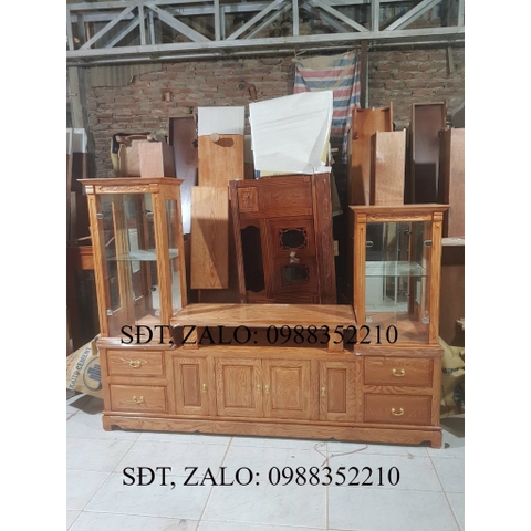 Kệ tivi 2 cục kính năm 2021