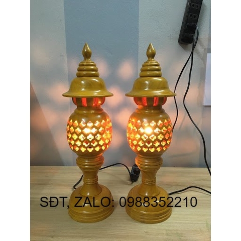 CĂP ĐEN THƠ GÔ TRAM BÔNG VANG CAO 34 CM MAU VANG