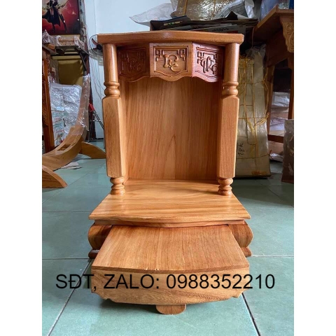 Bàn thờ thần tài ông địa 48 x 68cm - Nội Thất Bình Long